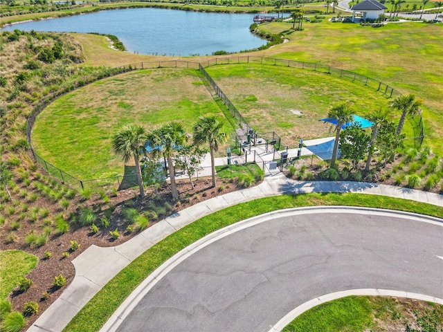 8545 Daybreak St, Sarasota, FL 34241 - aerial view with a water view