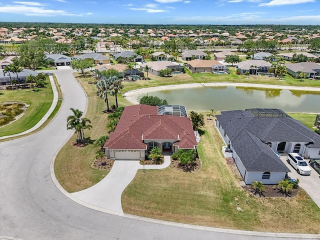 9012 Province St, Sarasota, FL 34240 - aerial view of residential area with a nearby body of water