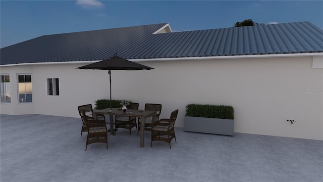 12541 Estrella Blvd, Punta Gorda, FL 33955 - view of patio / terrace with outdoor dining space