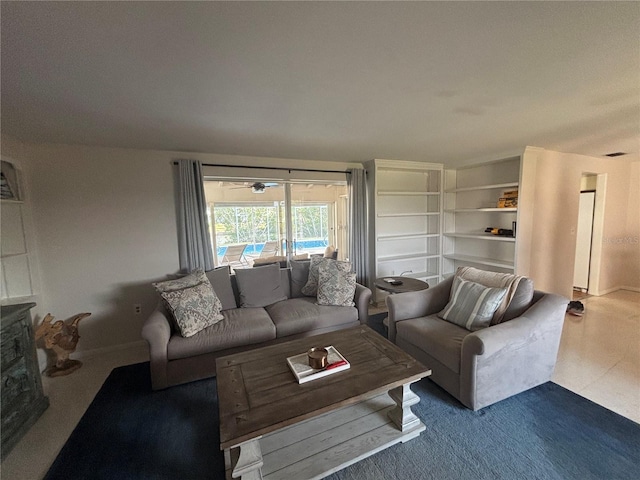4411 Dolphin Ln, Palmetto, FL 34221 - living area with baseboards