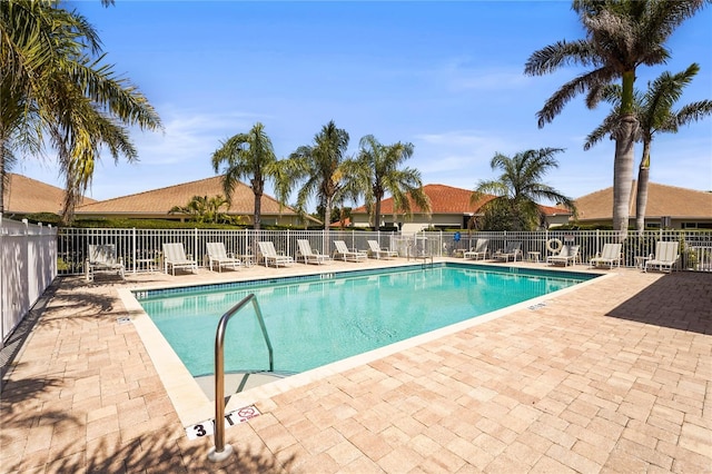27243 Ipswich Dr, Englewood, FL 34223 - community pool featuring fence and a patio