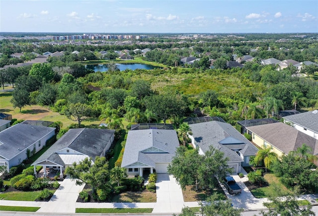 12133 Forest Park Cir, Bradenton, FL 34211 - aerial view of residential area with a nearby body of water