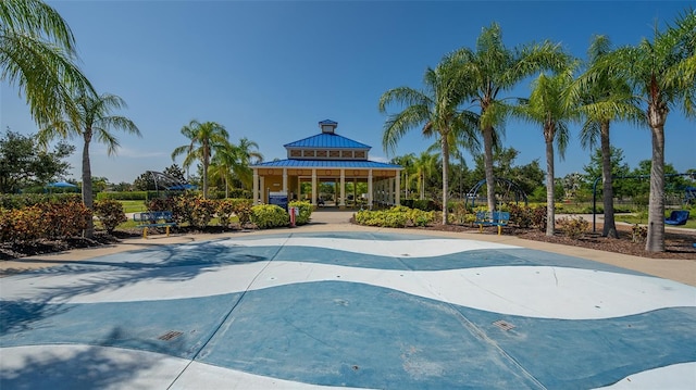 12133 Forest Park Cir, Bradenton, FL 34211 - view of home's community with a gazebo