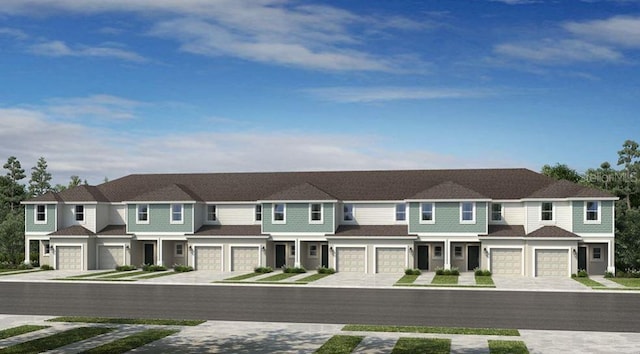 15149 Cuzcorro Ct, Nokomis, FL 34275 - view of front facade featuring driveway, a residential view, and a garage