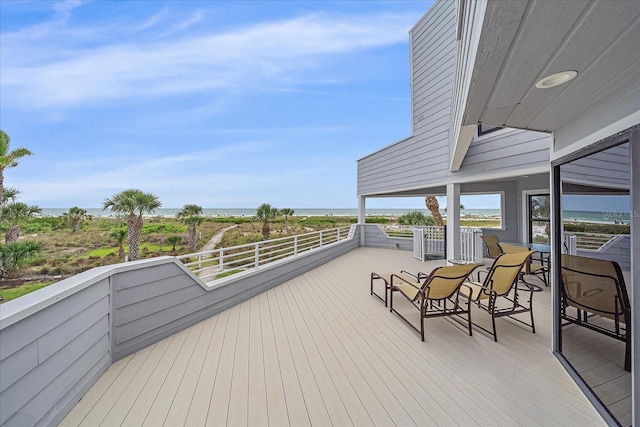 view of deck
