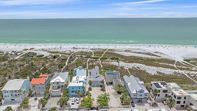 aerial view of expansive coastline