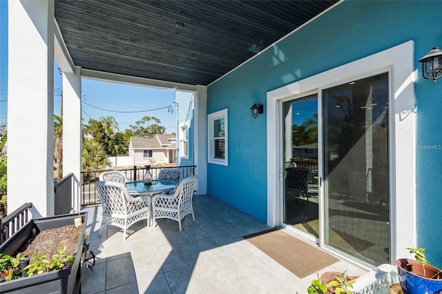 view of patio / terrace