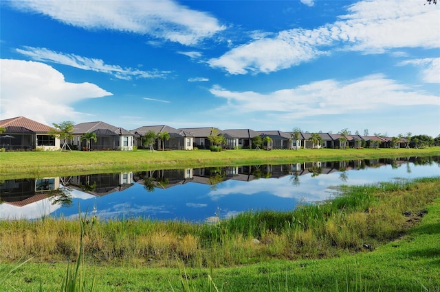 8713 Mangilli Rd, Sarasota, FL 34238 - water view featuring nearby suburban area