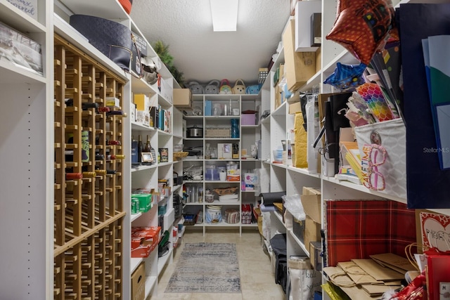 view of storage room