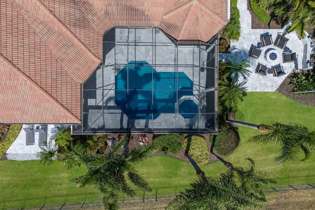 bird's eye view