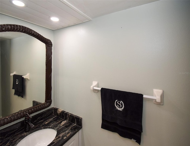 625 30th Ave W Unit G210, Bradenton, FL 34205 - bathroom featuring vanity and recessed lighting