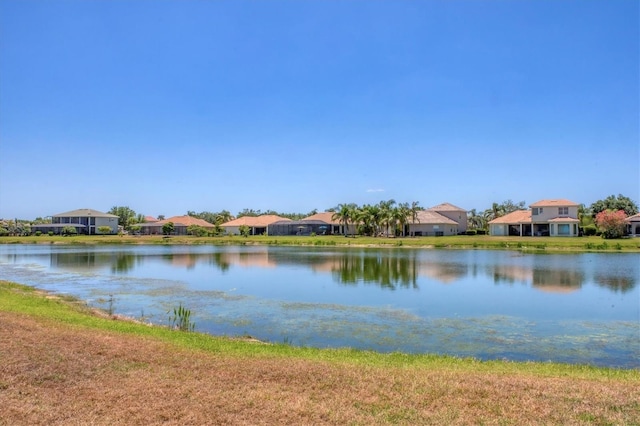 water view with a residential view