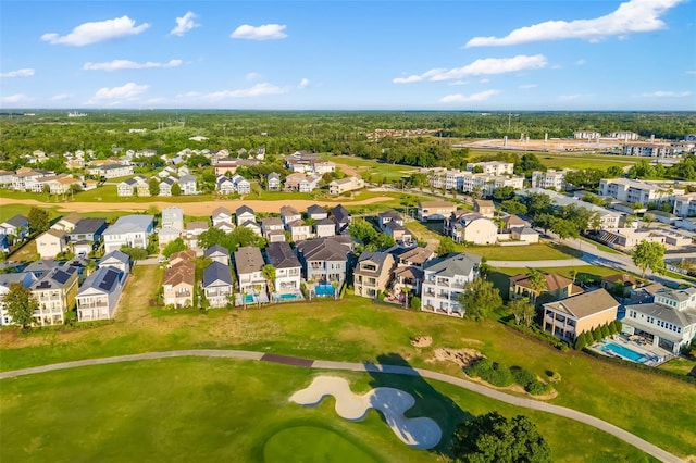 1514 Corolla Ct, Reunion, FL 34747 - aerial view of residential area featuring a golf club