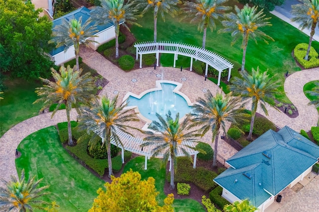 1514 Corolla Ct, Reunion, FL 34747 - bird's eye view of a pool