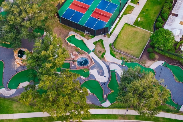 1514 Corolla Ct, Reunion, FL 34747 - bird's eye view of a pool