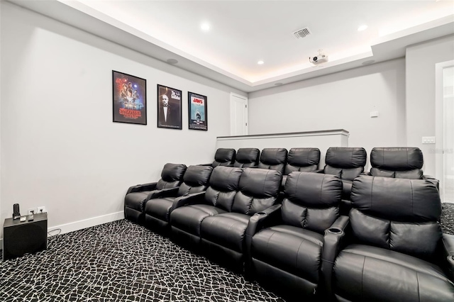 1514 Corolla Ct, Reunion, FL 34747 - cinema featuring carpet flooring, baseboards, and recessed lighting