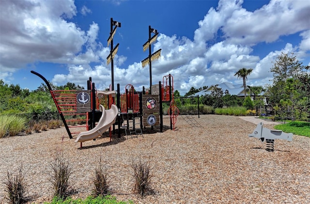5978 Anise Dr, Sarasota, FL 34238 - community playground with fence