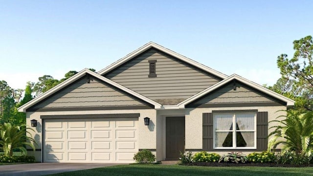 4319 112th St E, Palmetto, FL 34221 - view of front of property featuring an attached garage and driveway