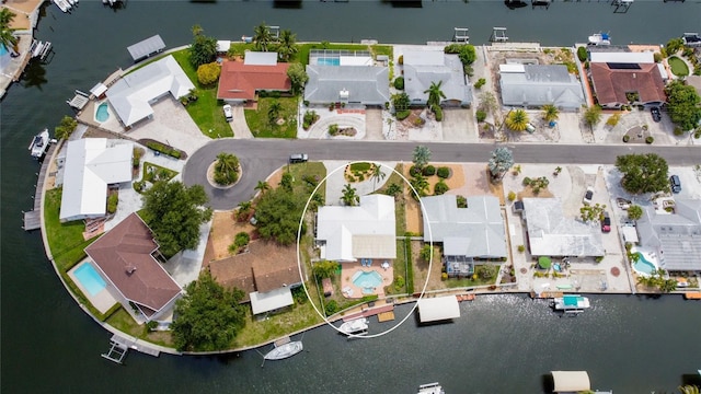 10108 Kingfisher Rd E, Bradenton, FL 34209 - aerial overview of property's location with nearby suburban area and a nearby body of water