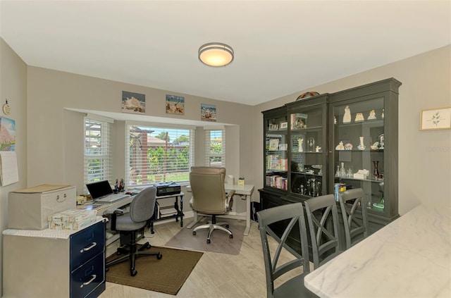 view of office space