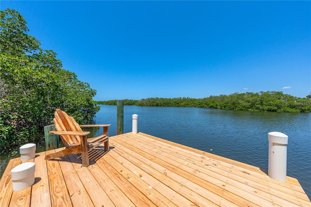 1680 Lemon Bay Dr, Venice, FL 34293 - dock featuring a water view