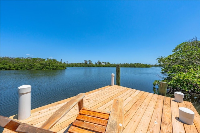 1680 Lemon Bay Dr, Venice, FL 34293 - dock area with a water view