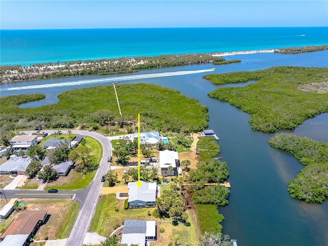 1680 Lemon Bay Dr, Venice, FL 34293 - bird's eye view of a large body of water