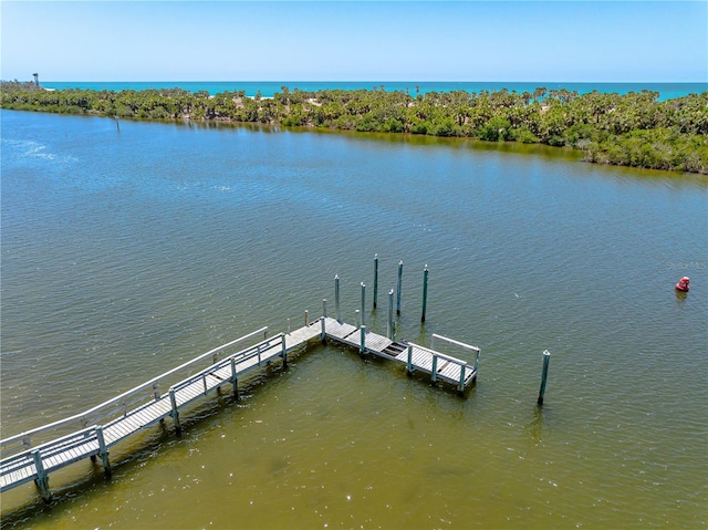1680 Lemon Bay Dr, Venice, FL 34293 - dock featuring a water view