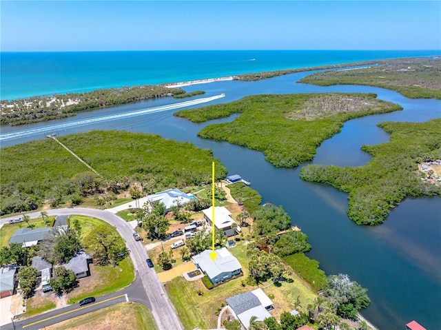 1680 Lemon Bay Dr, Venice, FL 34293 - aerial view of a nearby body of water