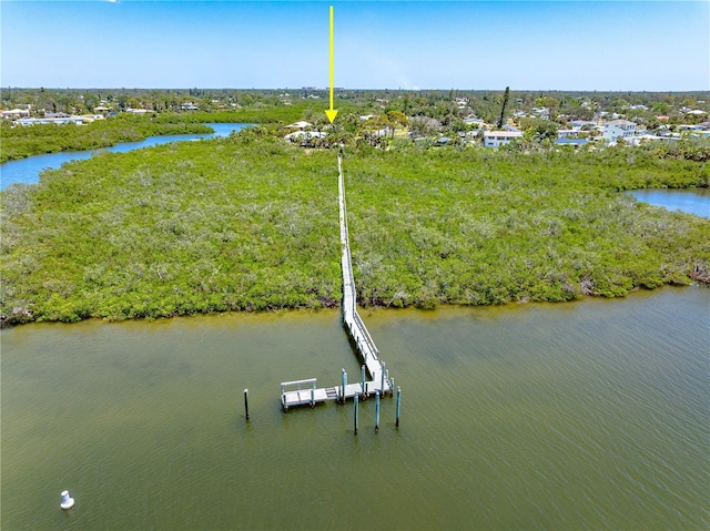 1680 Lemon Bay Dr, Venice, FL 34293 - aerial view of a nearby body of water
