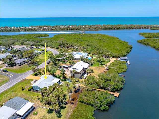 1680 Lemon Bay Dr, Venice, FL 34293 - bird's eye view of a large body of water