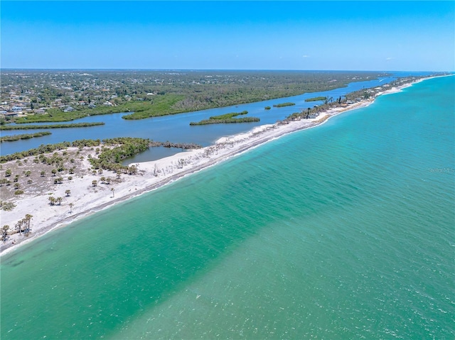 1680 Lemon Bay Dr, Venice, FL 34293 - bird's eye view of unending shoreline