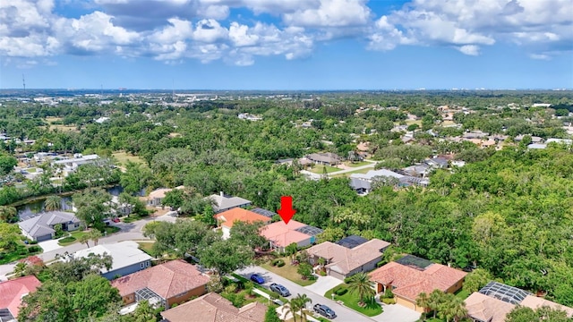 4730 Old Farm Rd, Sarasota, FL 34233 - birds eye view of property with a residential view