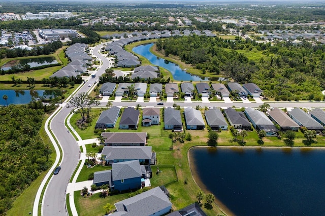 4815 Deep Creek Ter, Parrish, FL 34219 - aerial view of property's location with a nearby body of water and nearby suburban area