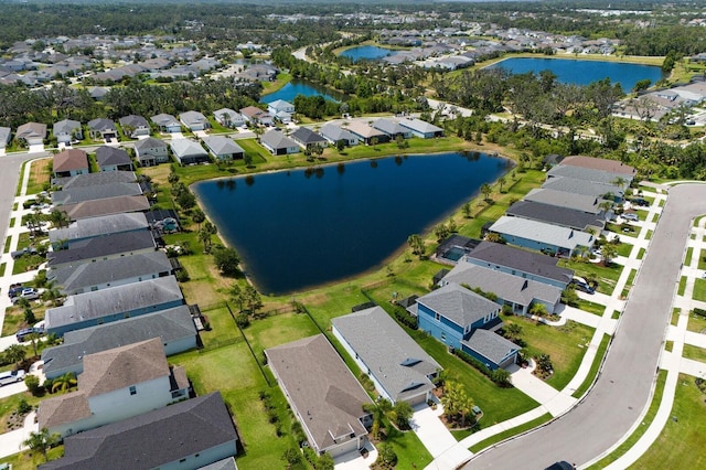4815 Deep Creek Ter, Parrish, FL 34219 - aerial overview of property's location with nearby suburban area and a nearby body of water