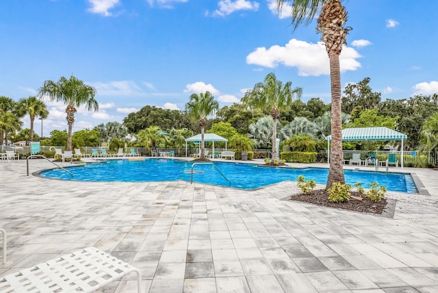 4815 Deep Creek Ter, Parrish, FL 34219 - community pool with a patio and view of scattered trees
