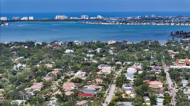 view of urban area with a nearby body of water