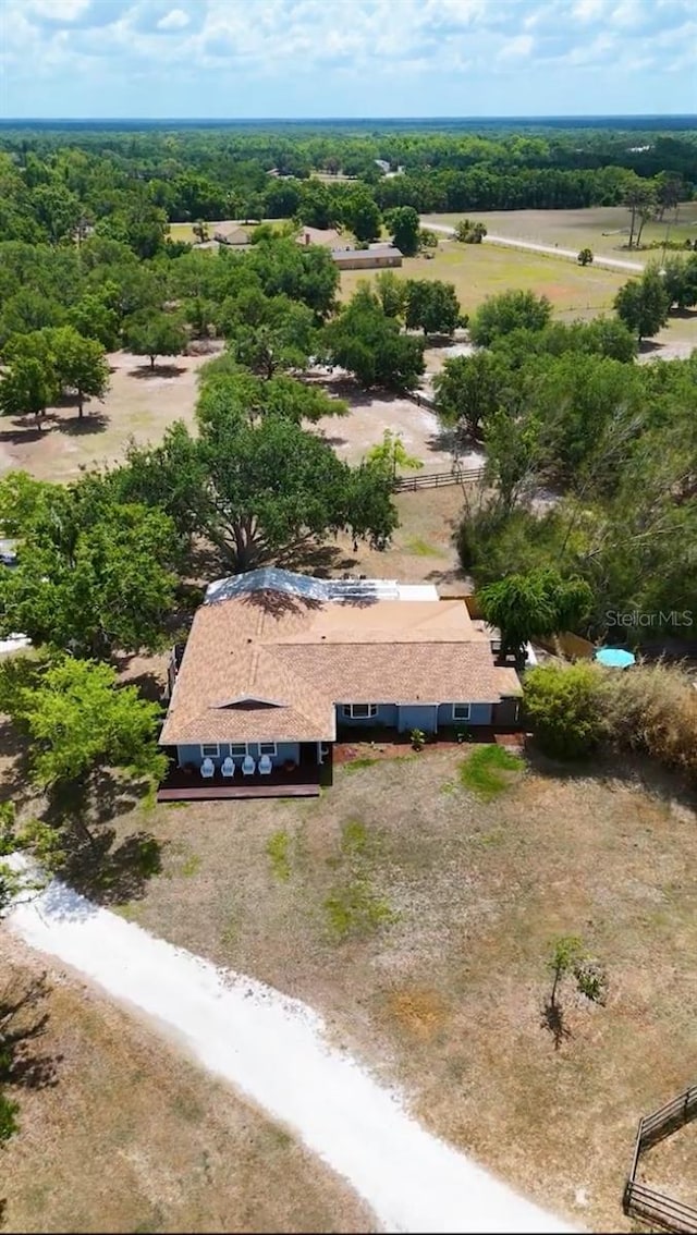 aerial view