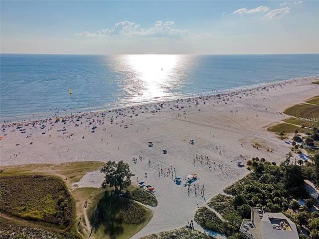 4307 Camino Real, Sarasota, FL 34231 - water view featuring local beach