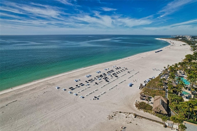 4307 Camino Real, Sarasota, FL 34231 - bird's eye view of expansive beach
