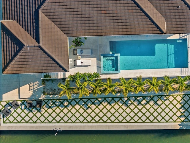 drone / aerial view