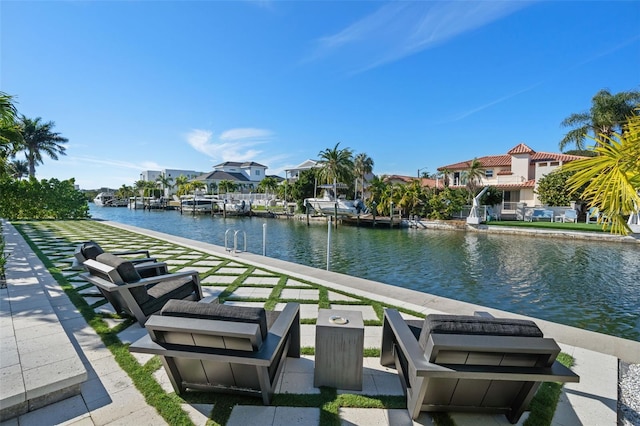 property view of water