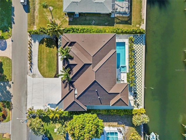 drone / aerial view