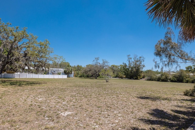 2723 59th St, Sarasota, FL 34243 - view of yard featuring fence