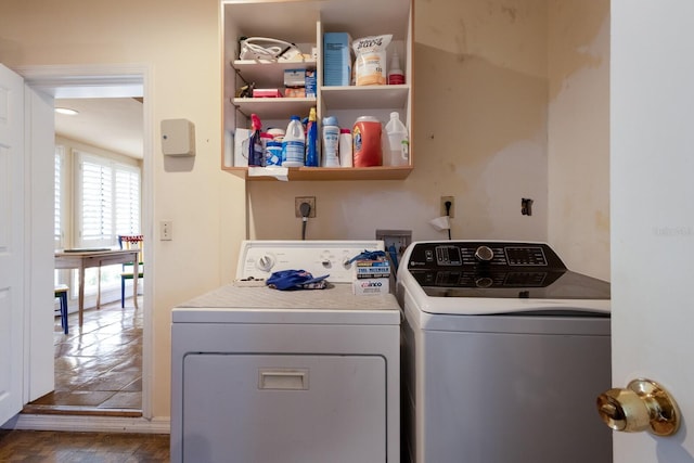 2723 59th St, Sarasota, FL 34243 - laundry room with laundry area and washer and dryer