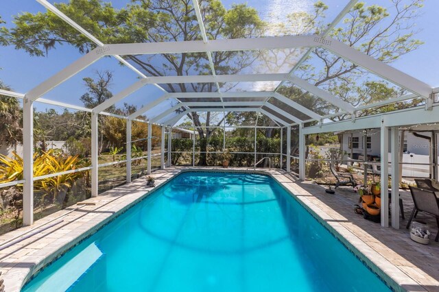 2723 59th St, Sarasota, FL 34243 - outdoor pool featuring a patio