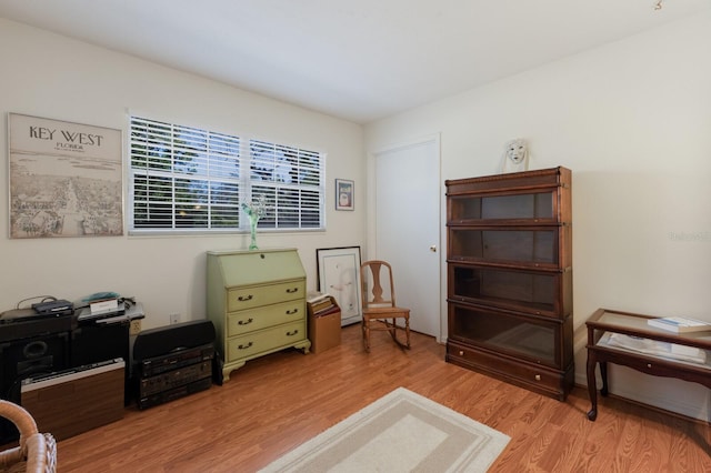 2723 59th St, Sarasota, FL 34243 - sitting room featuring light wood-style floors