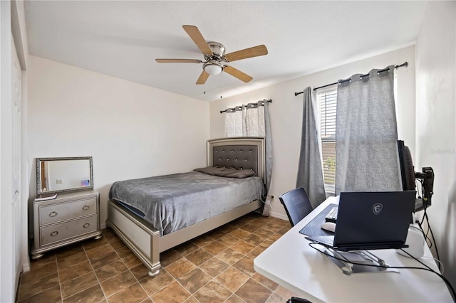 1122 42nd Ter E, Bradenton, FL 34208 - bedroom featuring ceiling fan