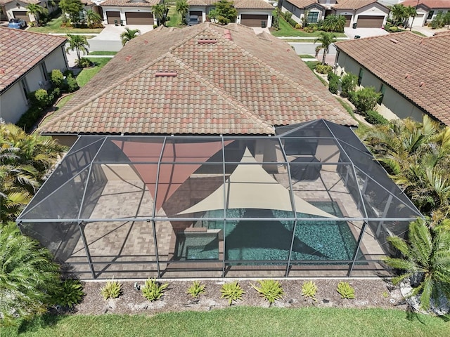 13587 Vancanza Dr, Venice, FL 34293 - birds eye view of property with a residential view