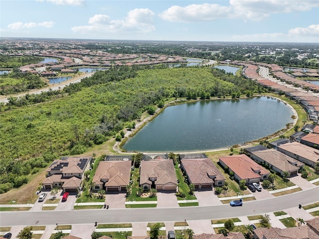 13587 Vancanza Dr, Venice, FL 34293 - drone / aerial view with a residential view and a water view